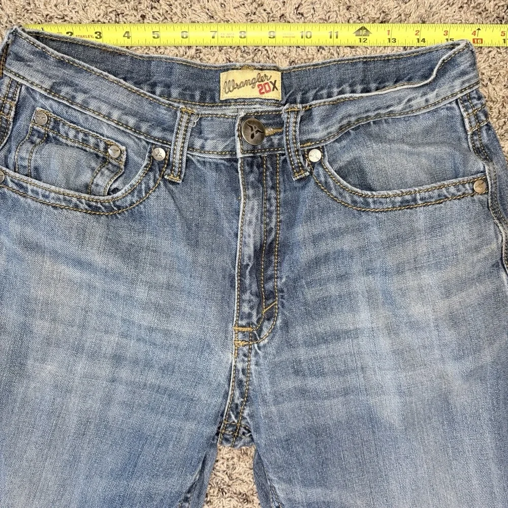 Wrangler 20X Style 33 Extreme Relaxed Mens Jeans 32x32 Blue Denim 33MWXVM